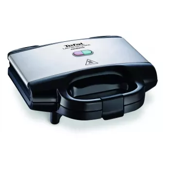 Sumuštinių keptuvė Tefal SM1572, 700 W, kepimo plokštės 230 x 130 mm, nerūdijantis plienas/juoda