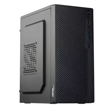 Korpusas Akyga AK36BK Micro Tower juodas
