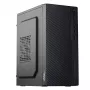 Akyga AK36BK Micro ATX kompiuterio korpusas, Micro ATX / Flex ATX / Mini ITX, USB 3.0 + USB 2.0, be maitinimo bloko, juodas