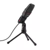 Trust GXT 212 Black, Red stalinis USB mikrofonas ant trikojo