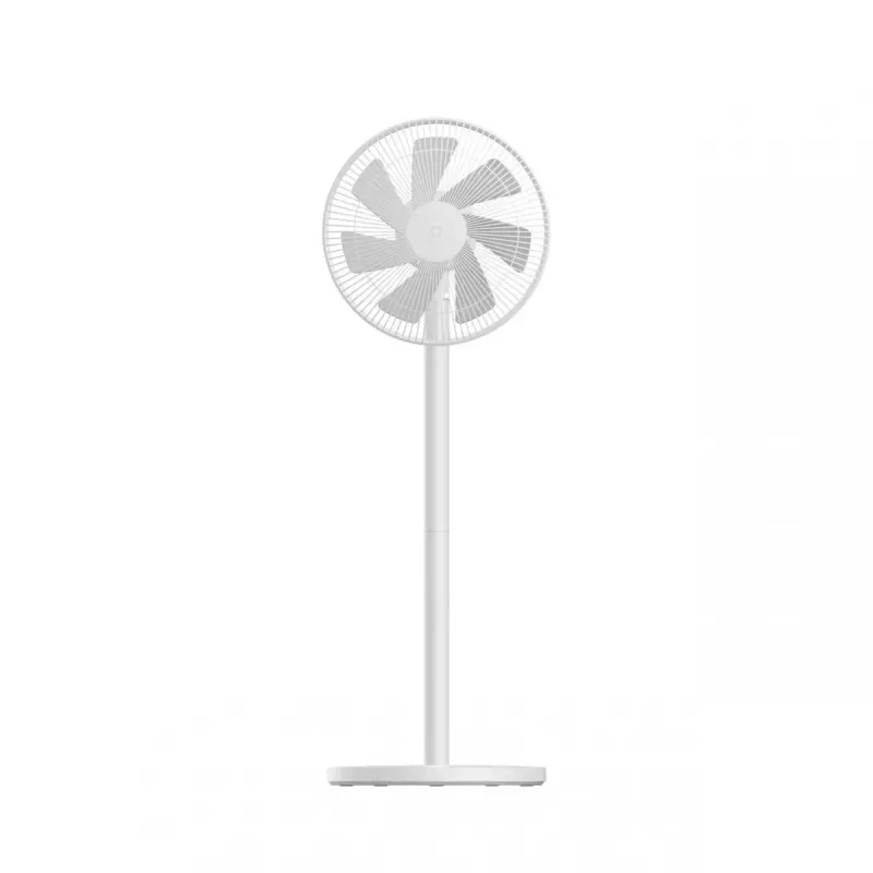 Stacionarus ventiliatorius Xiaomi Mi Smart Standing Fan 2 Lite PYV4007GL — 35,6 cm, 7 mentės, 3 greičiai, 45 W, 90° svyravimas, reguliuojamas aukštis 642–1000 mm, baltas