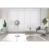 Stacionarus ventiliatorius Xiaomi Mi Smart Standing Fan 2 Lite PYV4007GL — 35,6 cm, 7 mentės, 3 greičiai, 45 W, 90° svyravimas, reguliuojamas aukštis 642–1000 mm, baltas