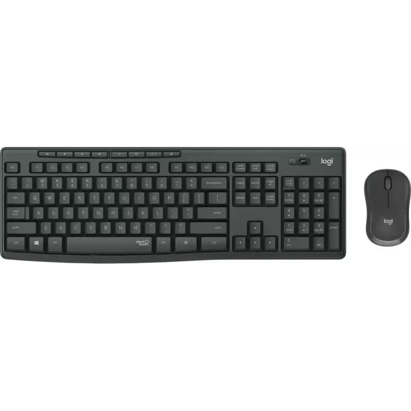 Logitech MK295 tylus belaidis rinkinys klaviatūra ir pelė RF belaidis QWERTY US International juoda