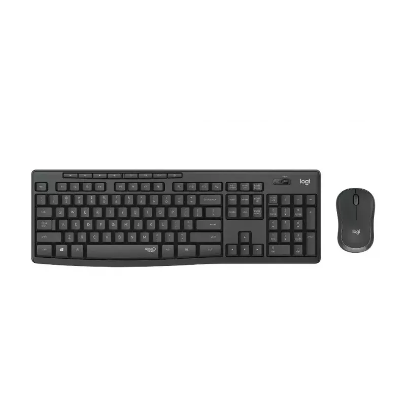 Logitech MK295 tylus belaidis rinkinys klaviatūra ir pelė RF belaidis QWERTY US International juoda