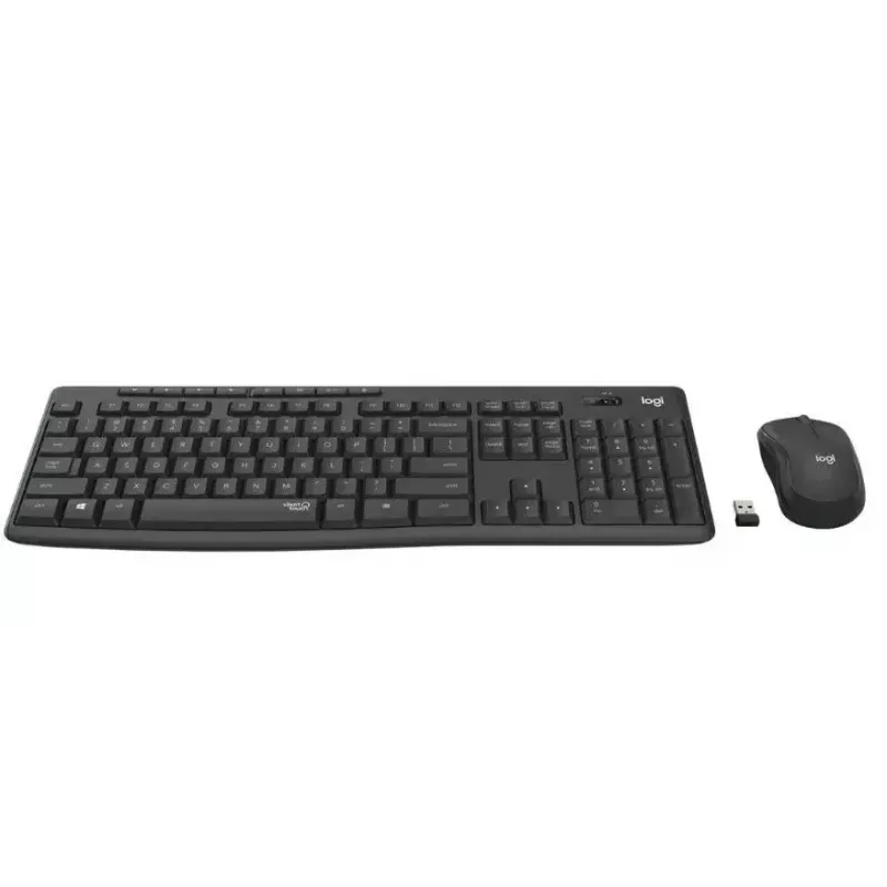 Logitech MK295 tylus belaidis rinkinys klaviatūra ir pelė RF belaidis QWERTY US International juoda
