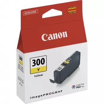 Canon PFI-300Y geltona pigmentinė kasetė