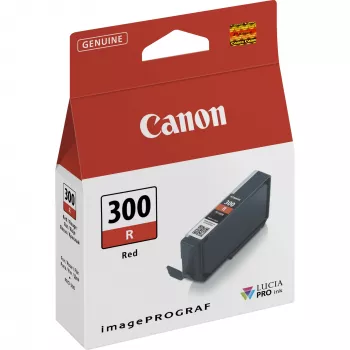 Canon PFI-300R raudonas rašalo kasetė