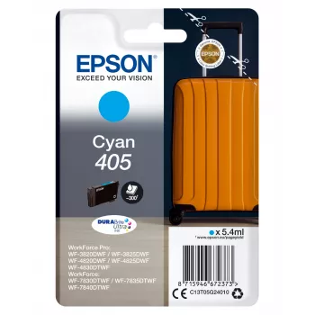Epson Cyan 405 DURABrite Ultra rašalo kasetė 1 vnt. Originali standartinė talpa
