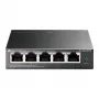 TP-Link TL-SG105PE 5 prievadų Gigabit Easy Smart PoE jungiklis su 4 PoE+ prievadais
