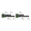 Zyxel GS1900-24EP valdomas L2 Gigabit Ethernet jungiklis su PoE, 24 prievadai, juodas