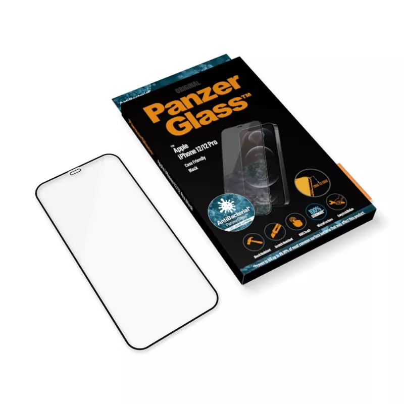 PanzerGlass ® Screen Protector iPhone 12 | 12 Pro | Edge-to-Edge