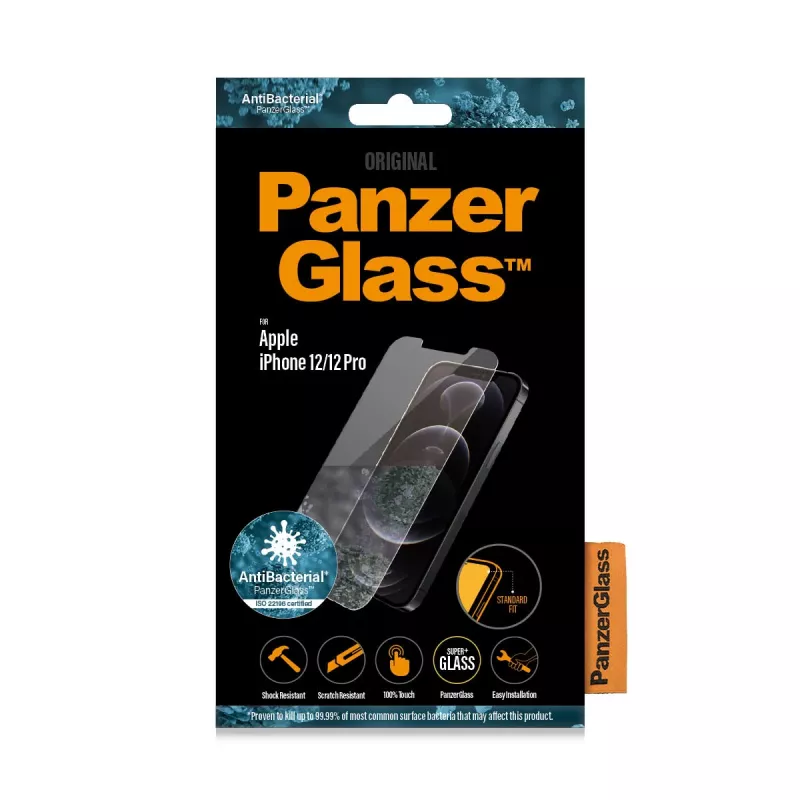 PanzerGlass ® ekrano apsauga iPhone 12 | 12 Pro | Standard Fit