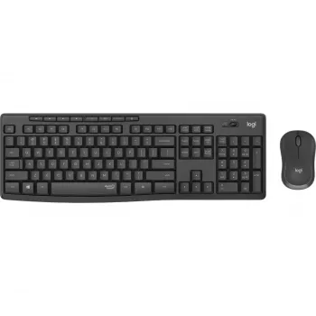 LOGITECH MK295 Silent Wireless Combo Graphite QWERTY Suomalainen