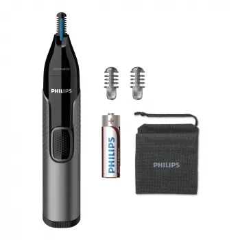 „Philips 3000 Series“ nosies plaukų kirpimo mašinėlė NT3650/16 – plaunama, su 2 šukomis