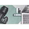 DIGITUS DA-70886 Kortelių skaitytuvas su USB šakotuvu (USB-C + USB 3.0) 1x SD, 1x MicroSD, 1x USB 3.0, pilka