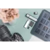 DIGITUS DA-70886 Kortelių skaitytuvas su USB šakotuvu (USB-C + USB 3.0) 1x SD, 1x MicroSD, 1x USB 3.0, pilka