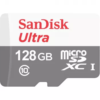 SanDisk Ultra 128 GB microSDXC Class 10 SDSQUNR-128G-GN6MN