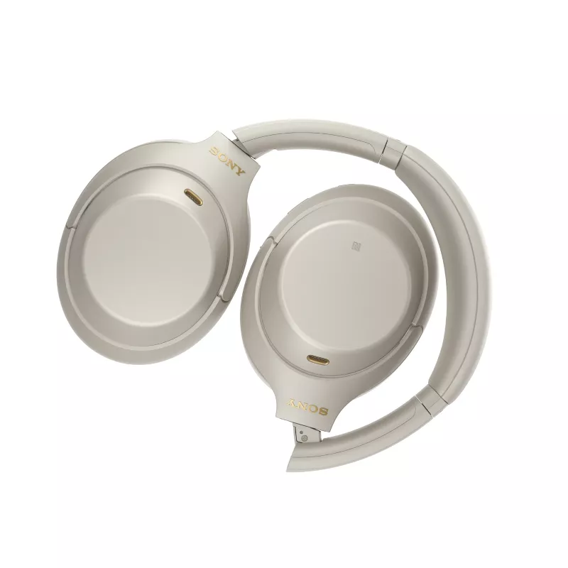 Sony WH-1000XM4 Ausinės su mikrofonu Pridedamas laidas & belaidis ryšys Ant galvos Skambučiai/Muzika USB Type-C Bluetooth Sidabrinė