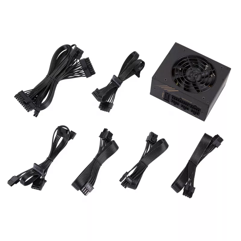 FSP DAGGER PRO 650W maitinimo blokas SFX SFX3.3 Juodas, 650 W, 100 - 240 V, 50 - 60 Hz, 10 A, 5 A, 120 W