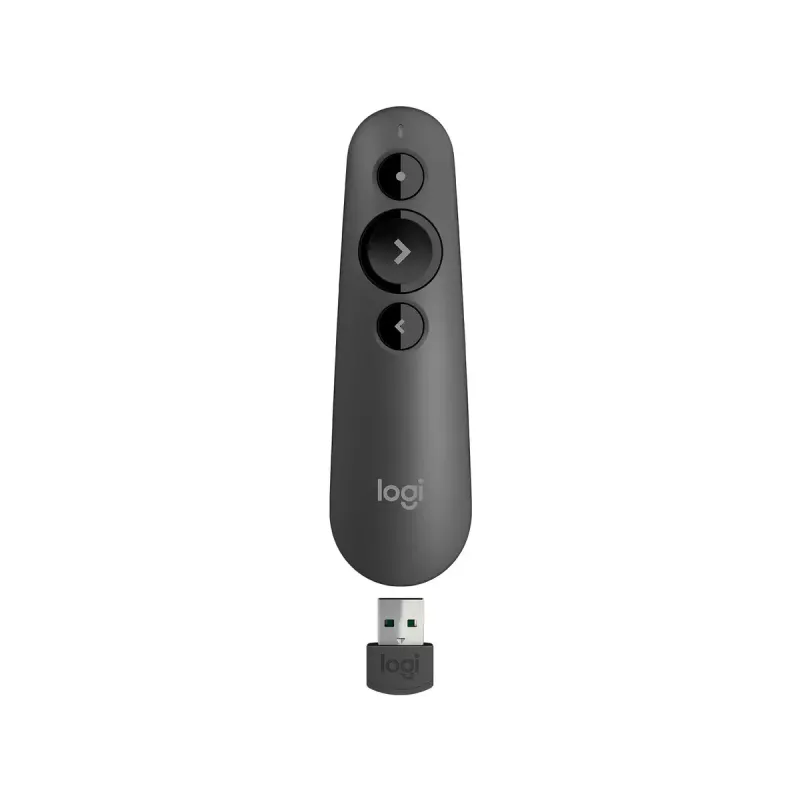 LOGITECH R500s lazerinis pristatymo nuotolinio valdymo pultas grafitas