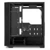 Korpusas PC Sharkoon RGB LIT 100 Midi Tower Juodas