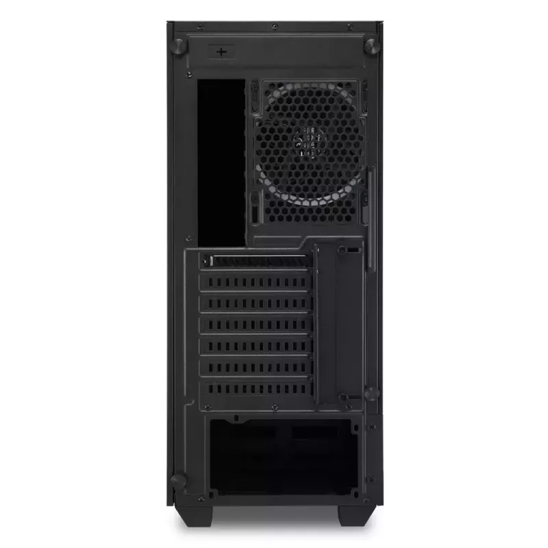 Korpusas PC Sharkoon RGB LIT 100 Midi Tower Juodas