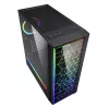Korpusas PC Sharkoon RGB LIT 100 Midi Tower Juodas