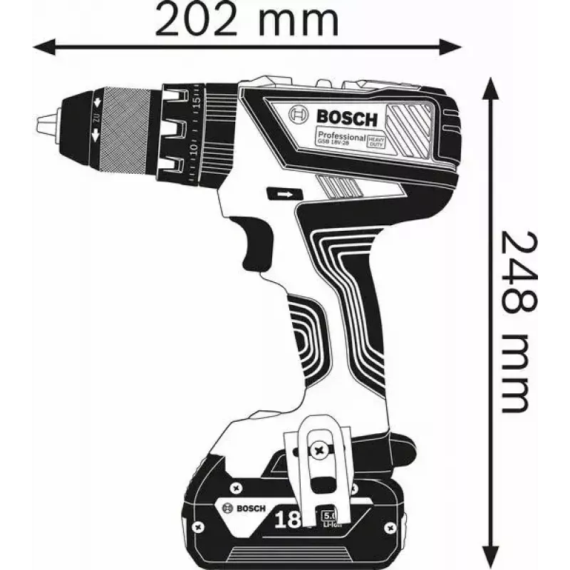 Bosch Akumuliatorinis sraigtasukis 12 V Li-Ion 1300 RPM Juoda, Mėlyna, Raudona