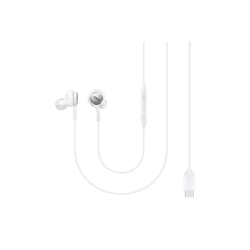 Laidinė ausinė Samsung EO-IC100, intraauralinė, USB Type-C, 32 Ω, 20–20000 Hz, balta