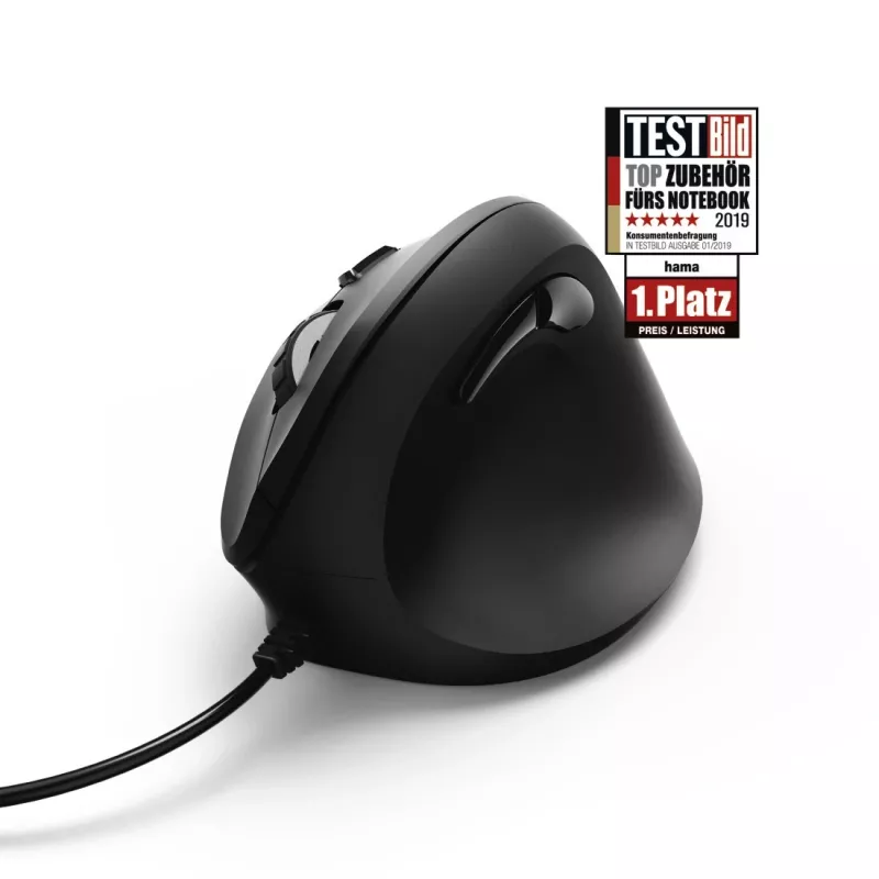 Hama EMC-500 pelė biurui dešinei rankai USB Type-A optinė 1800 DPI