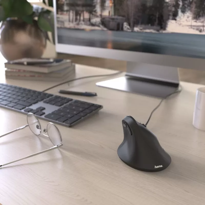 Hama EMC-500 pelė biurui dešinei rankai USB Type-A optinė 1800 DPI