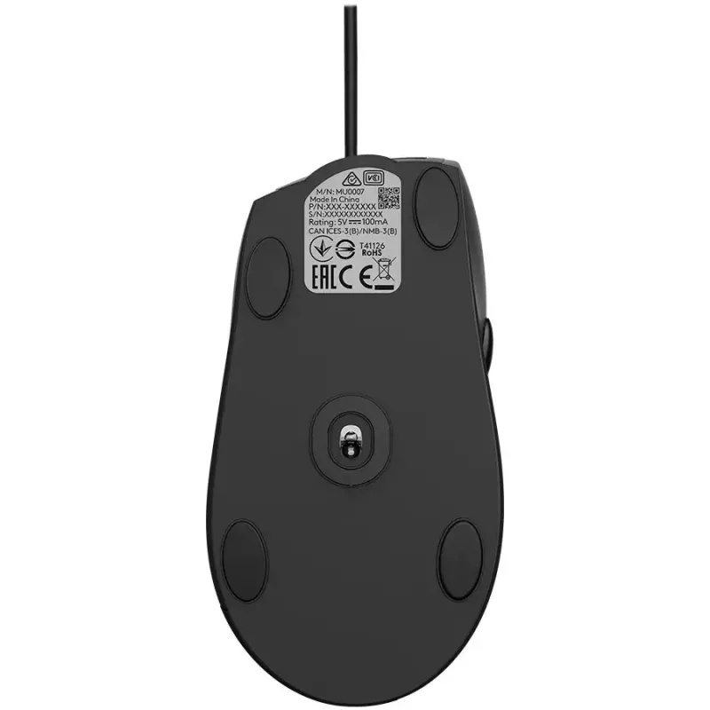 Logitech M500s Advanced Corded Mouse USB juoda