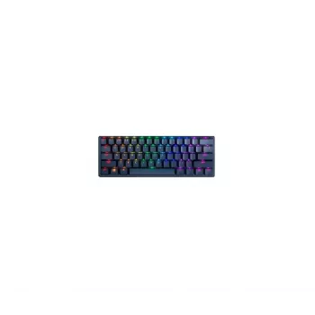 Mechaninė žaidimų klaviatūra Razer Huntsman Mini, 60% forma, QWERTY US International, optiniai jungikliai, laidinė USB, juoda