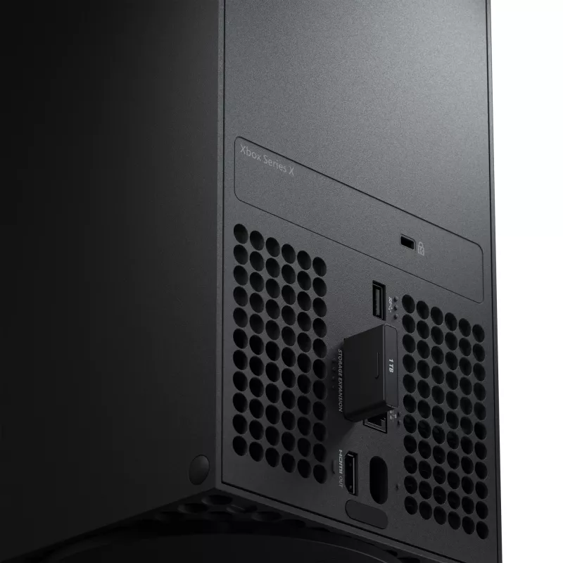 Seagate Storage Expansion Card talpinimo plėtinio kortelė, Xbox, juoda, 1 TB, Microsoft, Xbox Series X, Xbox Series S