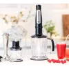 Braun MultiQuick 7 MQ 7045X 1.25 L Panardinis blenderis 1000 W Juoda, Nerūdijantis plienas