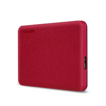 TOSHIBA Išorinis kietasis diskas Canvio Advanced 2,5 col. 4TB USB 3.2 Gen 1 Raudonas