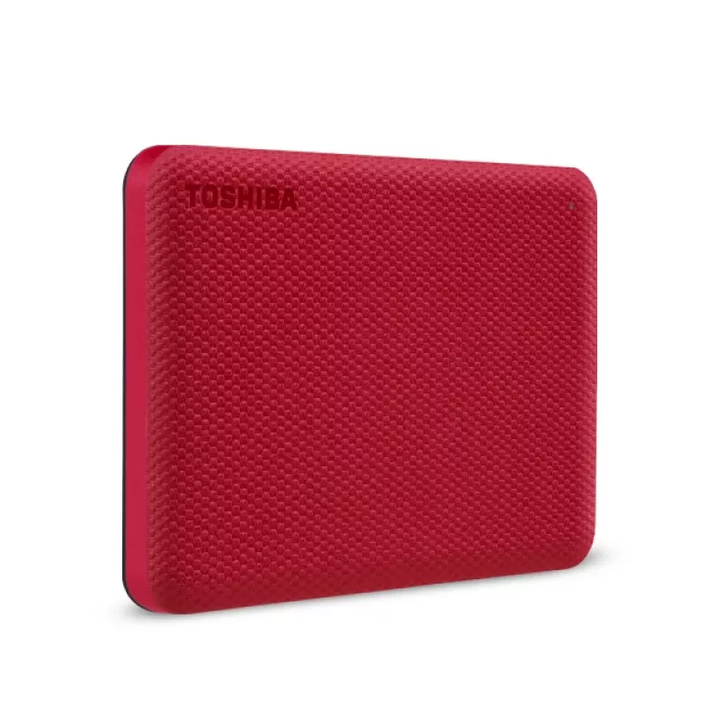 TOSHIBA Išorinis kietasis diskas Canvio Advanced 2,5 col. 4TB USB 3.2 Gen 1 Raudonas