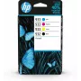 HP 932 juoda / 933 žydra, raudona, geltona 4 vnt. originalių rašalų rinkinys