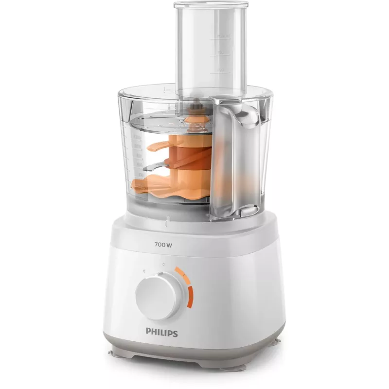 Philips Daily Collection HR7320/00 virtuvės kombainas 700 W 2,1 L baltas
