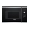 Įmontuojama mikrobangų krosnelė Bosch Serie 6 BFL524MS0 — 800 W, 20 L, liečiamas valdymas, nerūdijantis plienas/juoda
