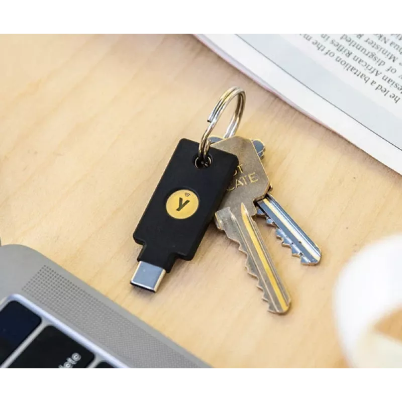 YUBICO YubiKey 5C NFC – USB-C saugos raktas su NFC