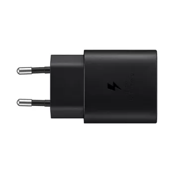 Samsung EP-TA800NBEGEU sieninis įkroviklis 25W USB-C juodas
