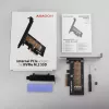 AXAGON ECO PCEM2-N PCI-E NVMe M.2 adapteris vidinis PCI-Express x4, skirtas NVMe M.2 SSD disko prijungimui prie kompiuterio