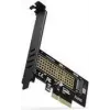 AXAGON ECO PCEM2-N PCI-E NVMe M.2 adapteris vidinis PCI-Express x4, skirtas NVMe M.2 SSD disko prijungimui prie kompiuterio