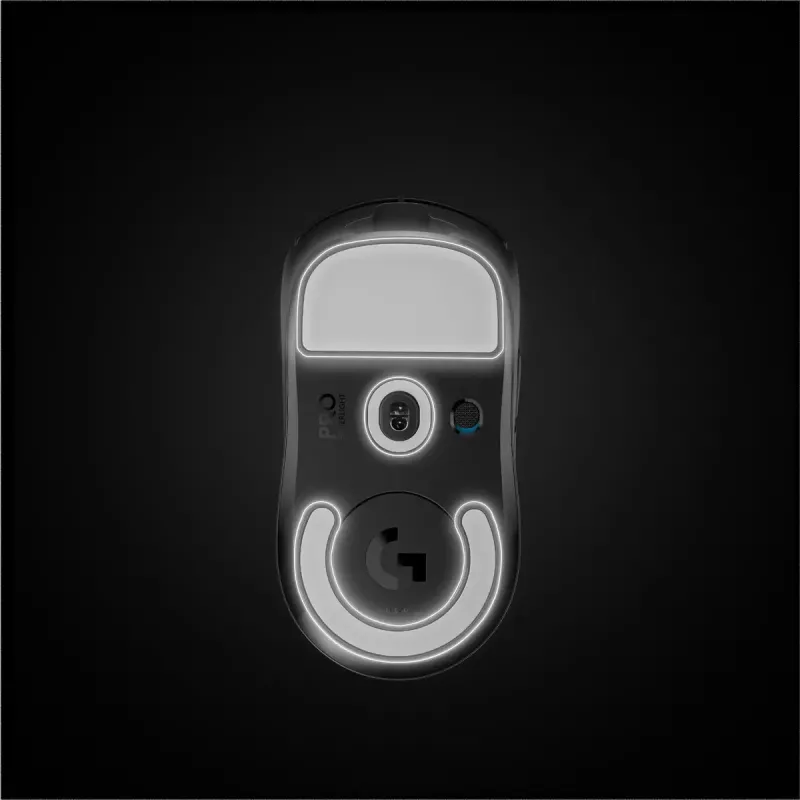 LOGITECH G PRO X SUPERLIGHT Wireless – žaidimų pelė, 63 g, HERO jutiklis, juoda