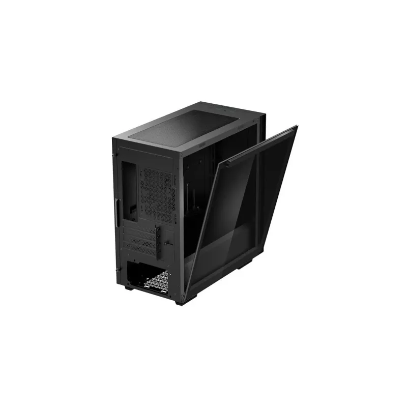 Korpusas DeepCool MACUBE 110 Midi Tower Juodas – microATX/Mini-ITX, grūdintas stiklas, palaiko GPU 320 mm, CPU aušintuvą 165 mm