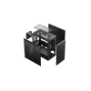 Korpusas DeepCool MACUBE 110 Midi Tower Juodas – microATX/Mini-ITX, grūdintas stiklas, palaiko GPU 320 mm, CPU aušintuvą 165 mm