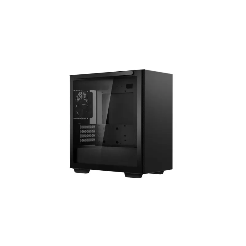 Korpusas DeepCool MACUBE 110 Midi Tower Juodas – microATX/Mini-ITX, grūdintas stiklas, palaiko GPU 320 mm, CPU aušintuvą 165 mm