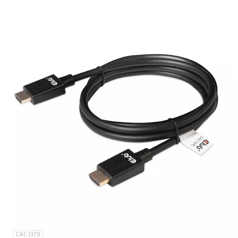 CLUB3D Ultra High Speed HDMI 2.1 sertifikuotas laidas 48Gbps 1,5 m