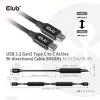 CLUB3D USB 3.2 Gen2 aktyvus bi-kryptinis laidas Type-C į Type-C 8K60Hz M/M 5m